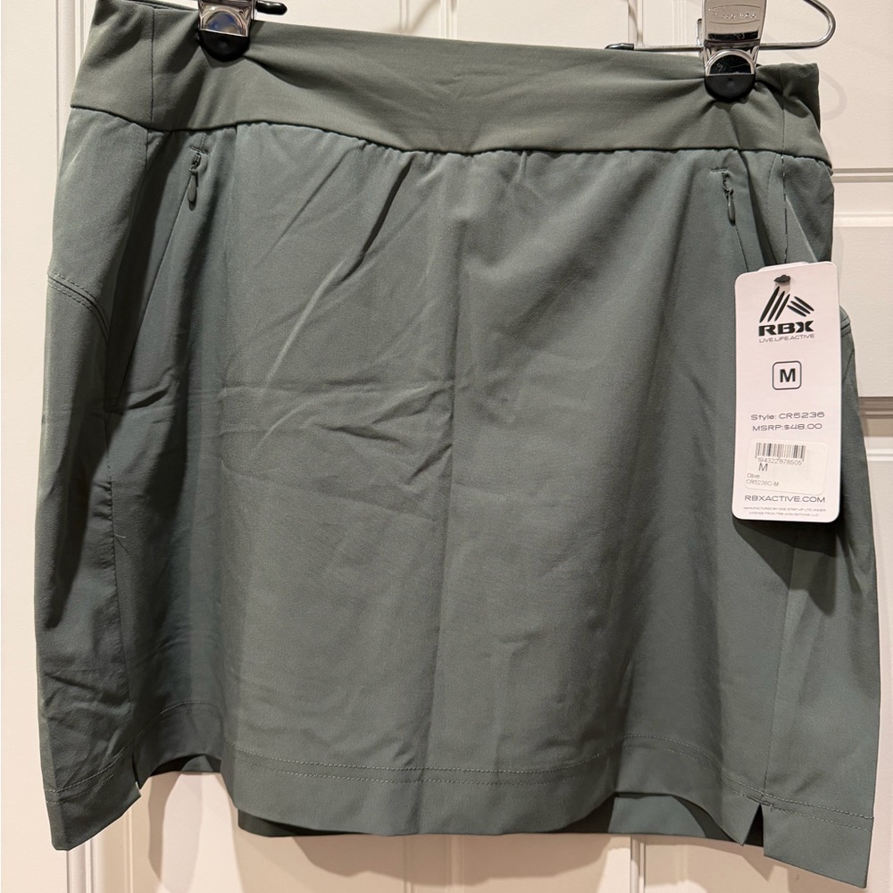 RBX Athletic Skort in Sage Green